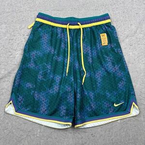 Nike Basketball Shorts Men's XL Blue Dri-Fit DNA N7 Bright Spruce 10" Gym DO7142